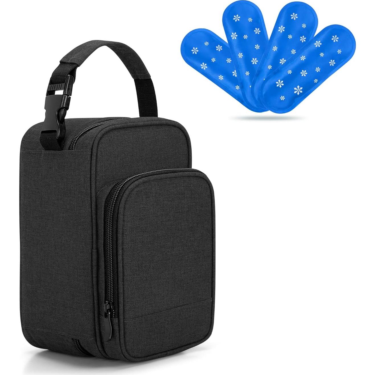 Bolsa Térmica Aislada BAFASO para Leche Materna con 4 Hielos