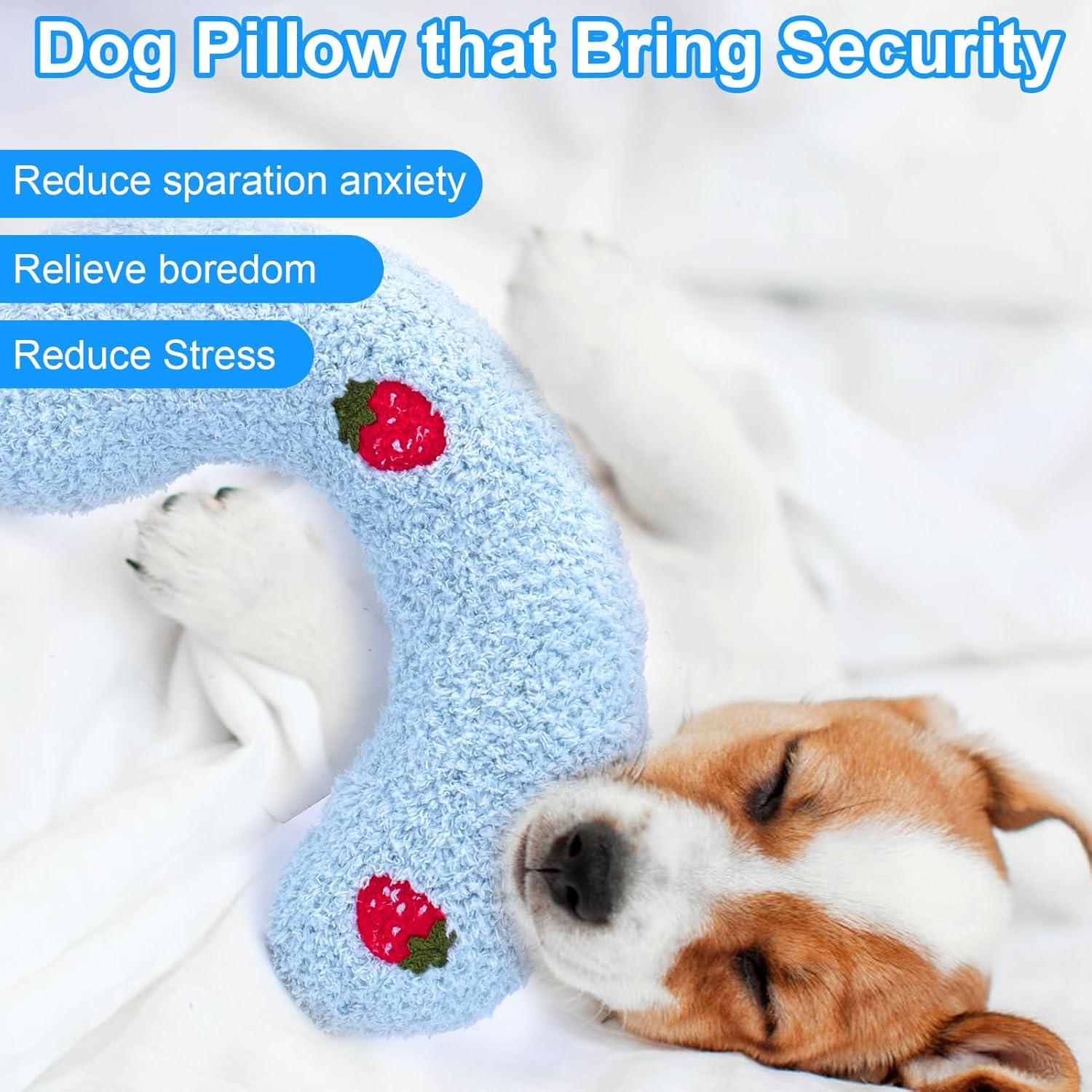 Almohada Calmante para Perro Mity 2PCS Azul 6.35cm