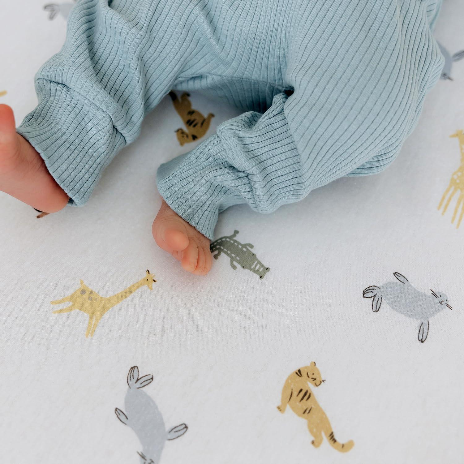 Sábanas para Cuna Mini Dreamology 100% Algodón 2-Pack Azul