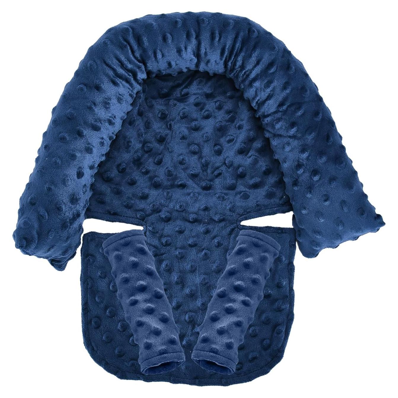 Soporte para Cabeza de Silla de Auto Bebé Comportamiento Infantil Azul