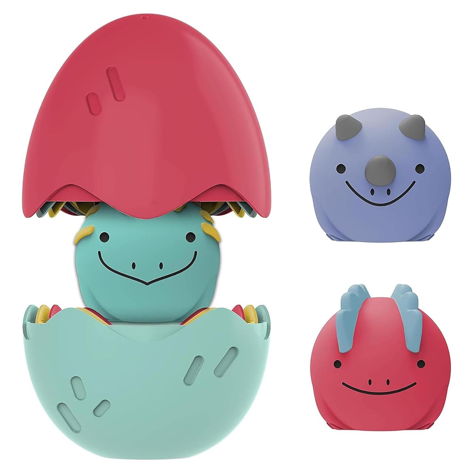 Juguete de Baño Interactivo Dr. Brown's Huevos Dino 6m+