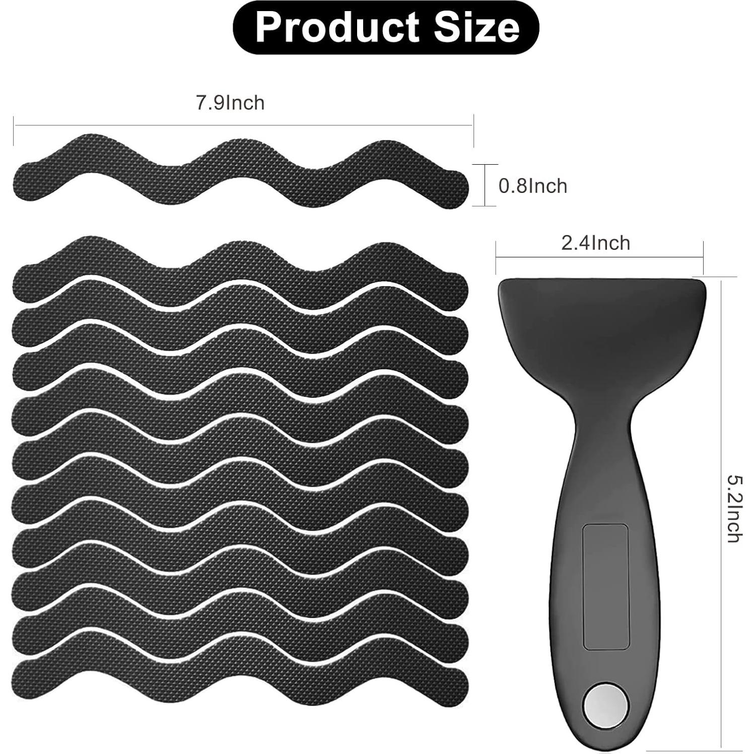 Pegatinas Antideslizantes para Baño Ding Xi - 24 Tiras de Seguridad