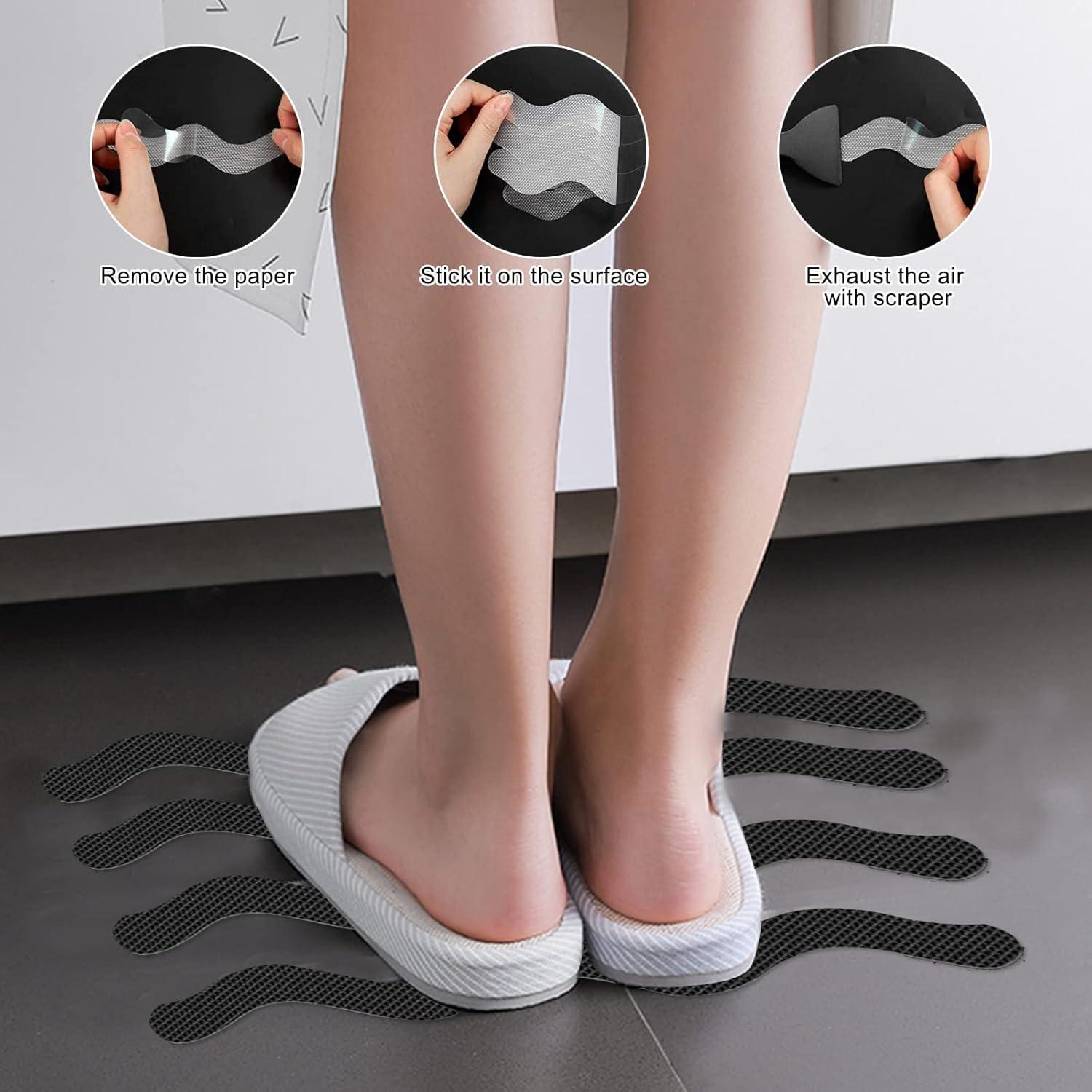 Pegatinas Antideslizantes para Baño Ding Xi - 24 Tiras de Seguridad