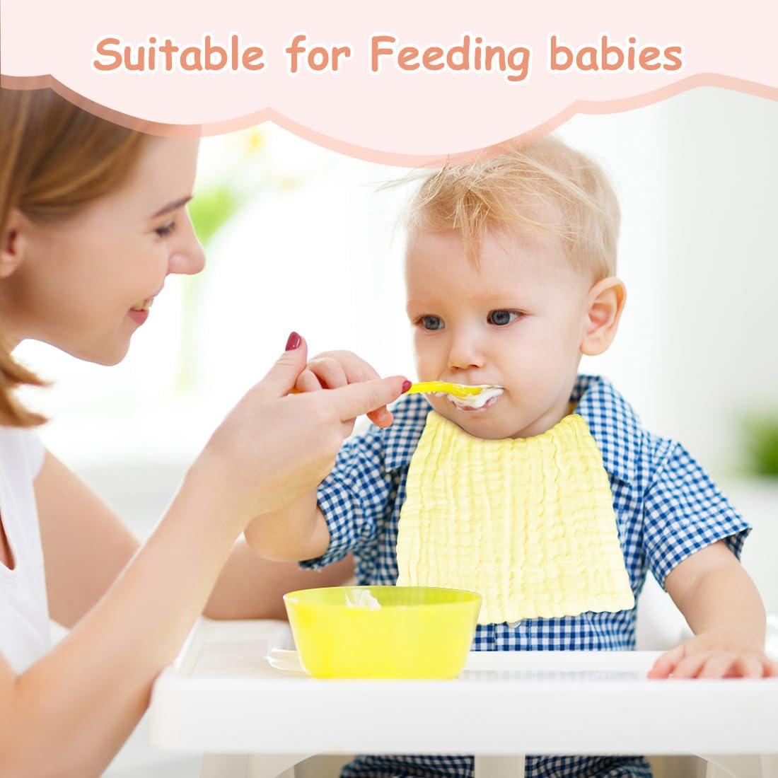 Paños de Baño AIDEA 10PK Algodón Muselina 25.4x25.4cm