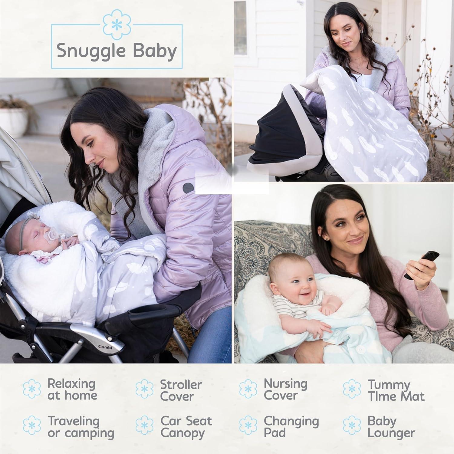 Manta Envueltoria Snuggle Baby Cactus Verde 0-3 Meses