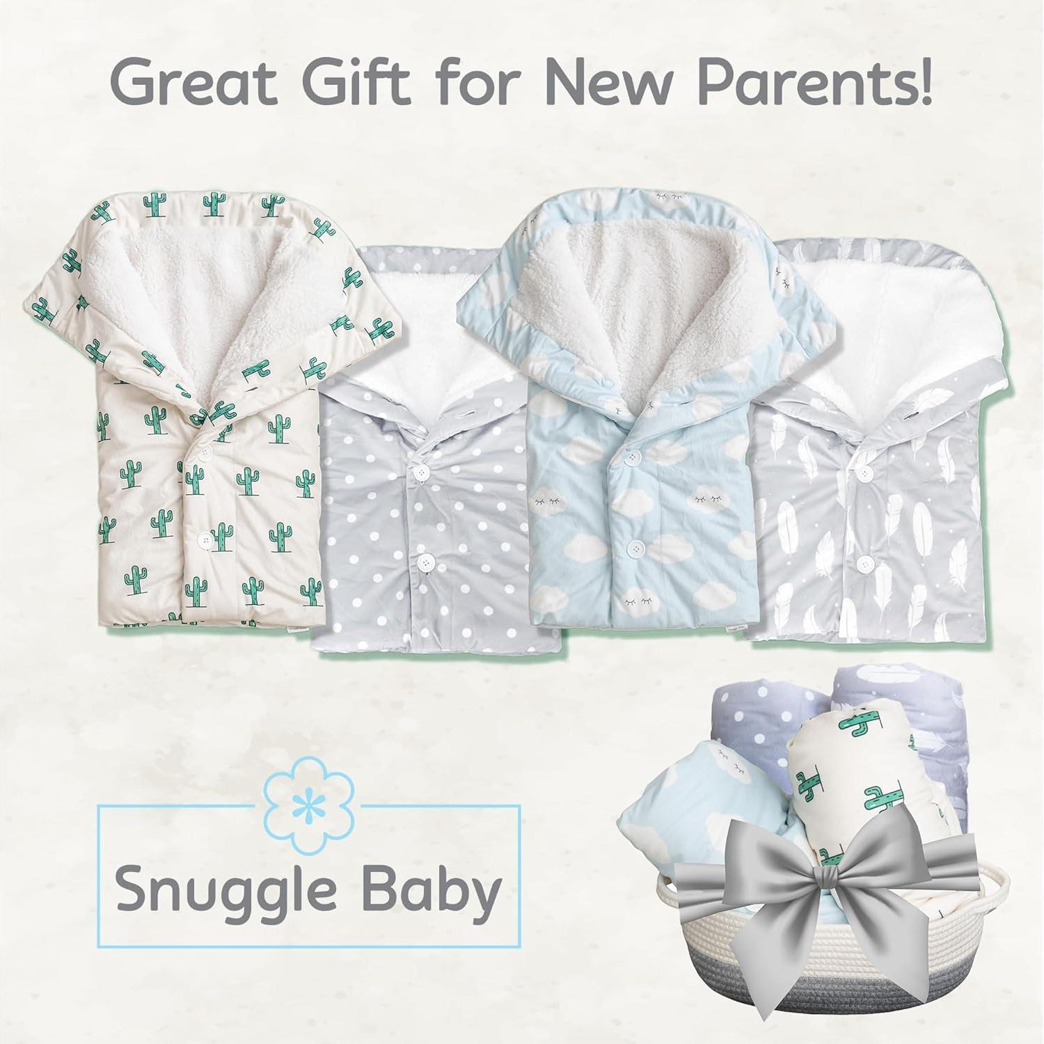 Manta Envueltoria Snuggle Baby Cactus Verde 0-3 Meses