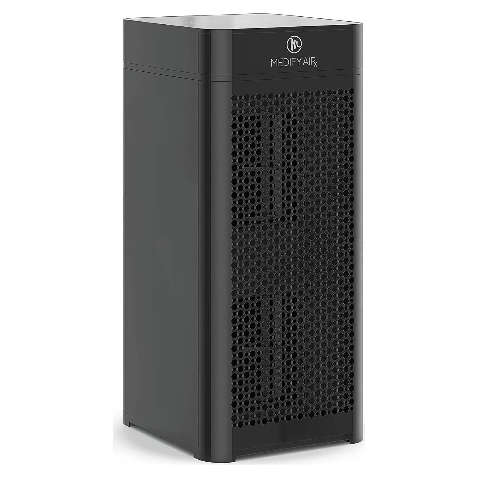 Purificador de Aire Medify MA-40 UV HEPA H14 166.5 m² Negro