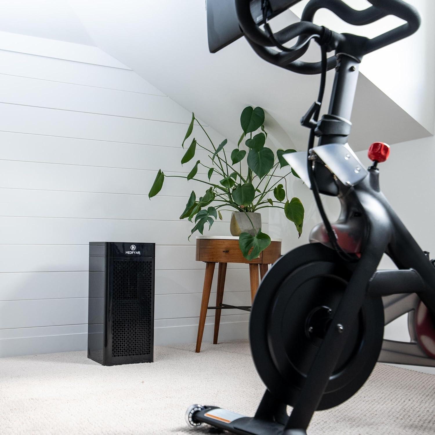 Purificador de Aire Medify MA-40 UV HEPA H14 166.5 m² Negro