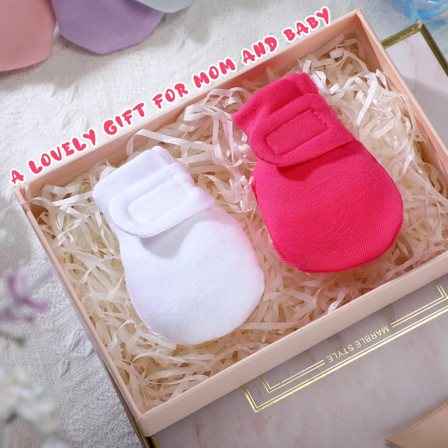 Mitones Ajustables para Bebés Newcotte - 6 Pares de Algodón