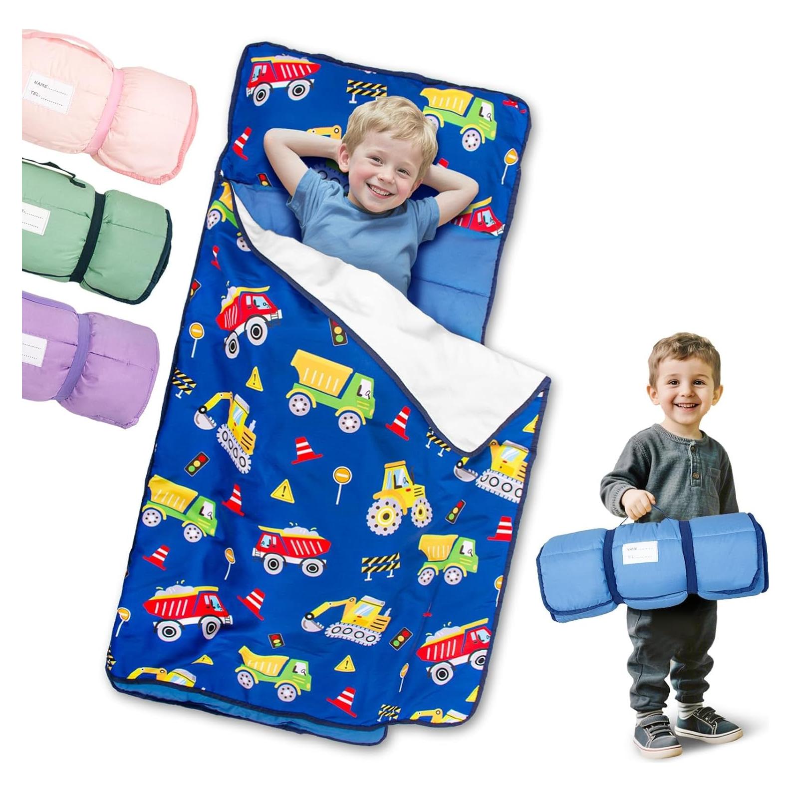 Colchoneta Ligera PRIMLECT para Niños 129.5x55.9cm con Almohada