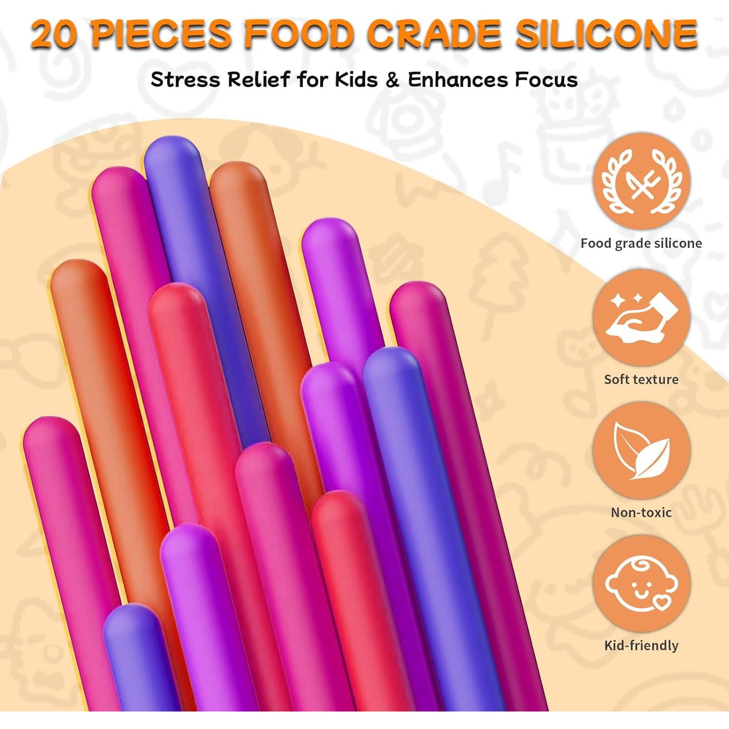 Tablero de Actividad Sensorial Uucoco Colorido para Niños 3+