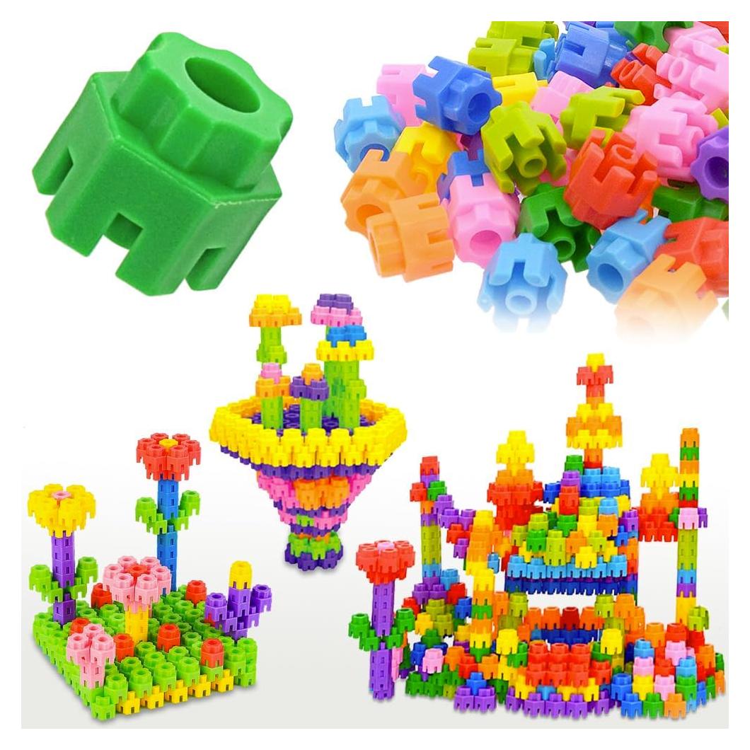 Juego de Aprendizaje KASHIAOTE 300 Pcs Construcción STEM 3+