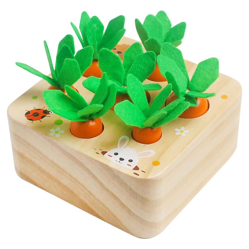 Juguete Montessori Skrtuan Cosecha de Zanahorias 12.95cm