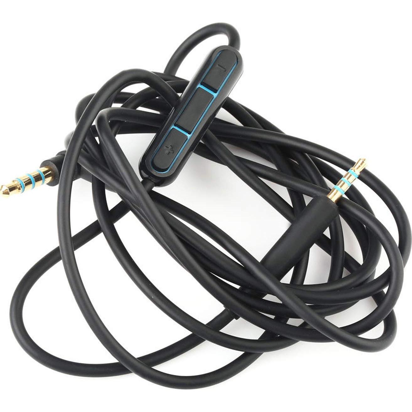 Cable de audio de reemplazo Bose QC25 QC35 QC45 1.5m con micrófono