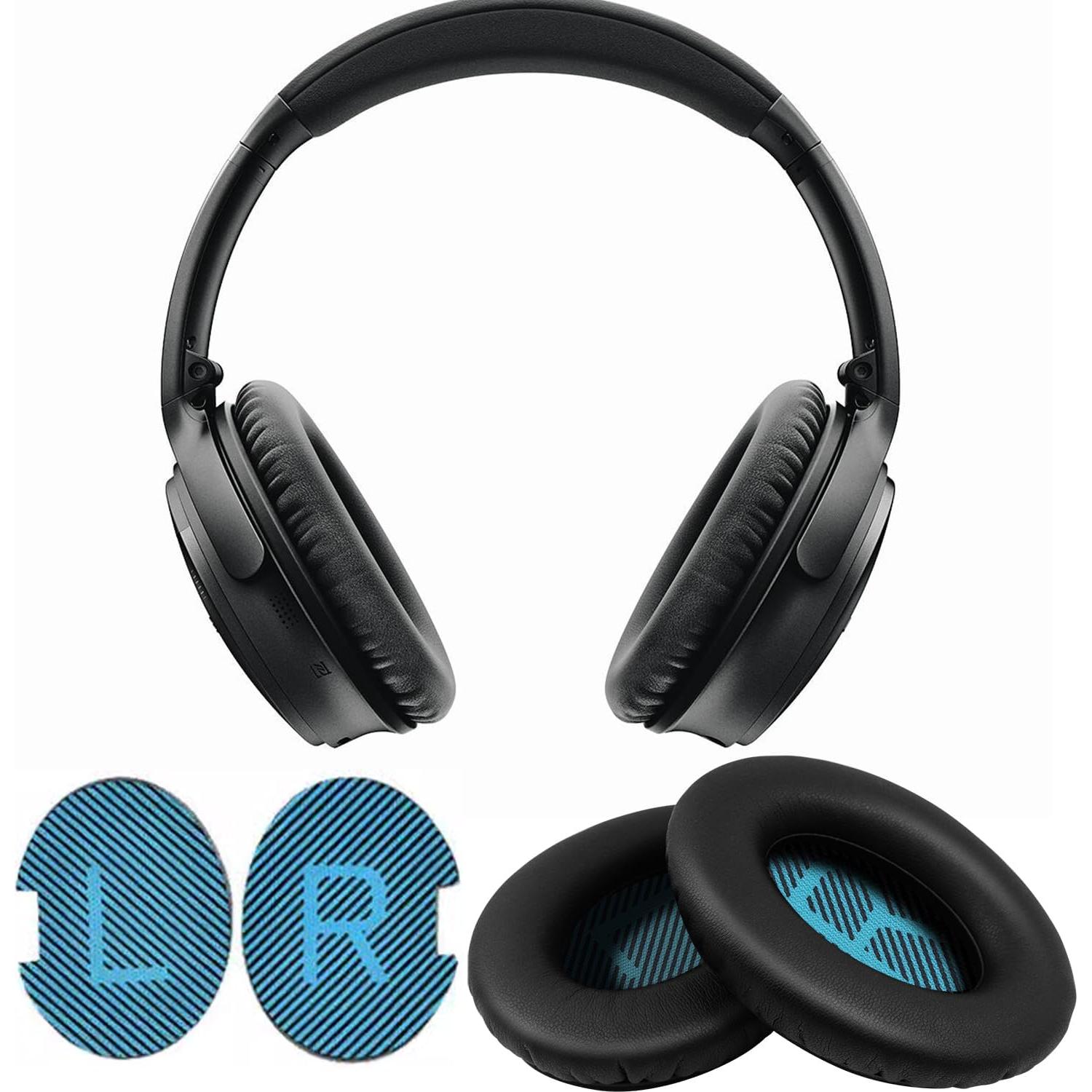 Almohadillas de Reemplazo HidaArk para Auriculares Bose QC35/25/15