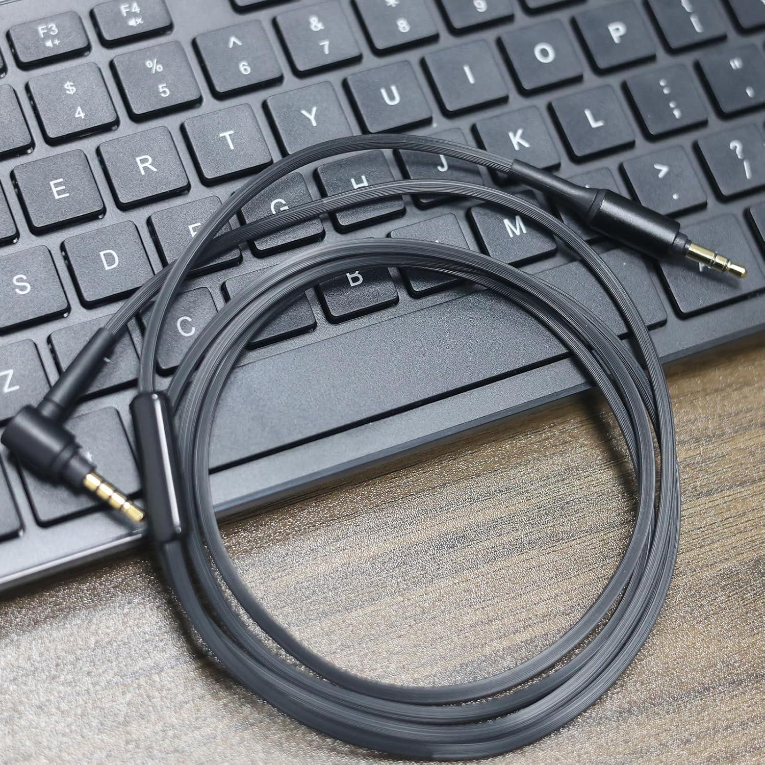 Cable de audio Adhiper 1.5m con micrófono para Sony WH-1000XM