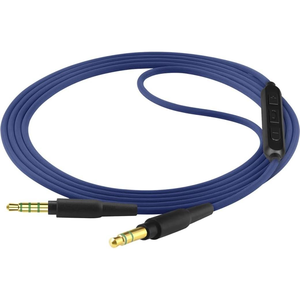 Cable de Audio GEEKRIA AUX 3.5mm con Micrófono 1.2m
