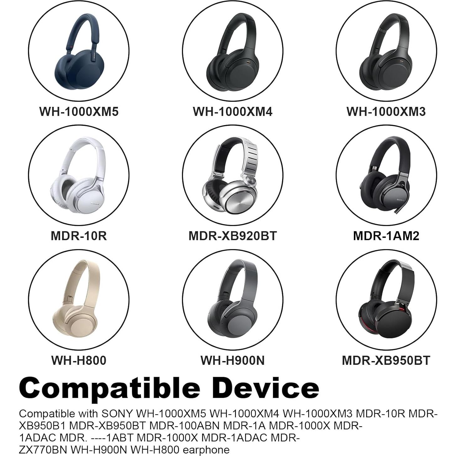 Cable de Reemplazo Toxaoii 3.5mm para Auriculares Sony