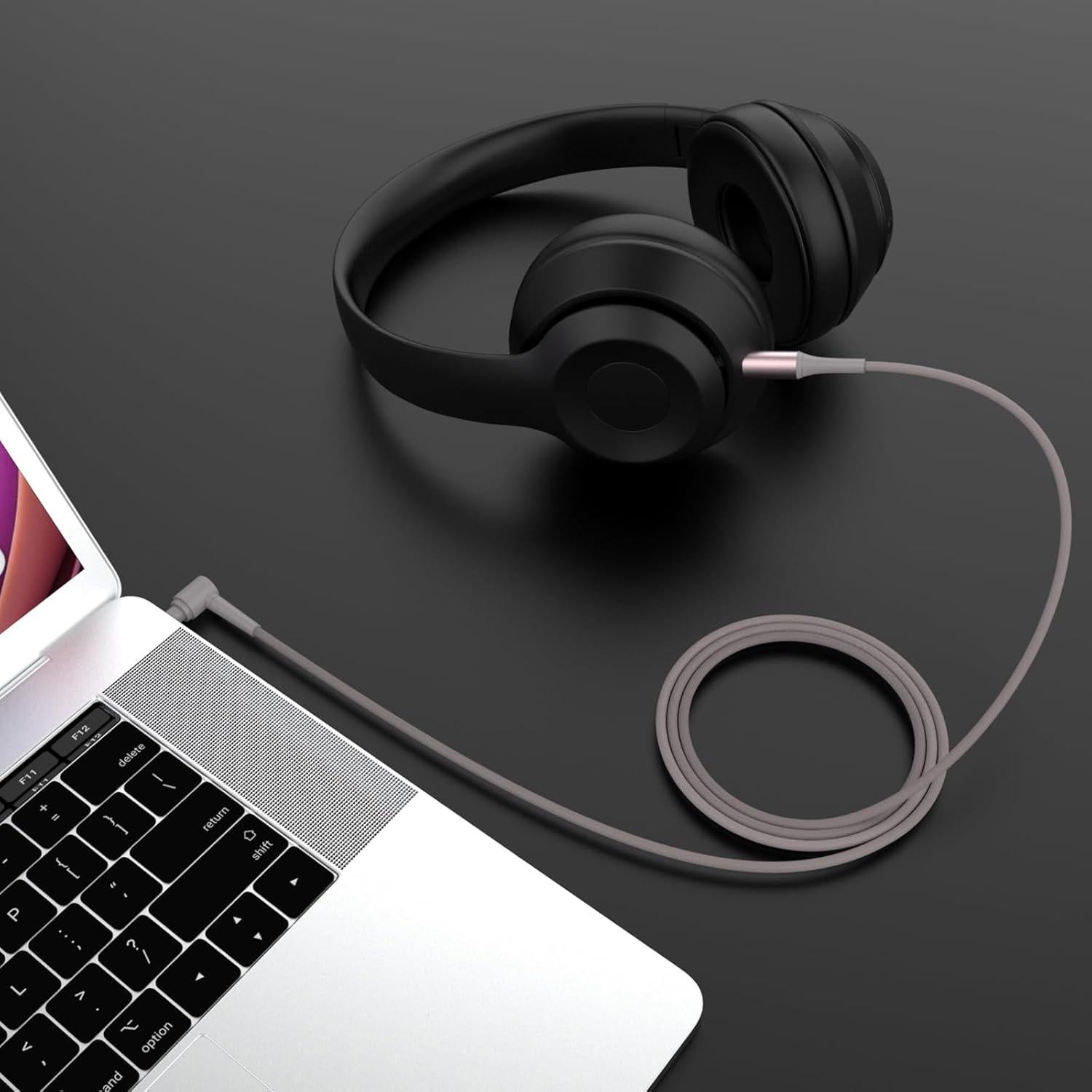 Cable de Audio Sqrmekoko 1.5m Macho a Macho 3.5mm para Sony