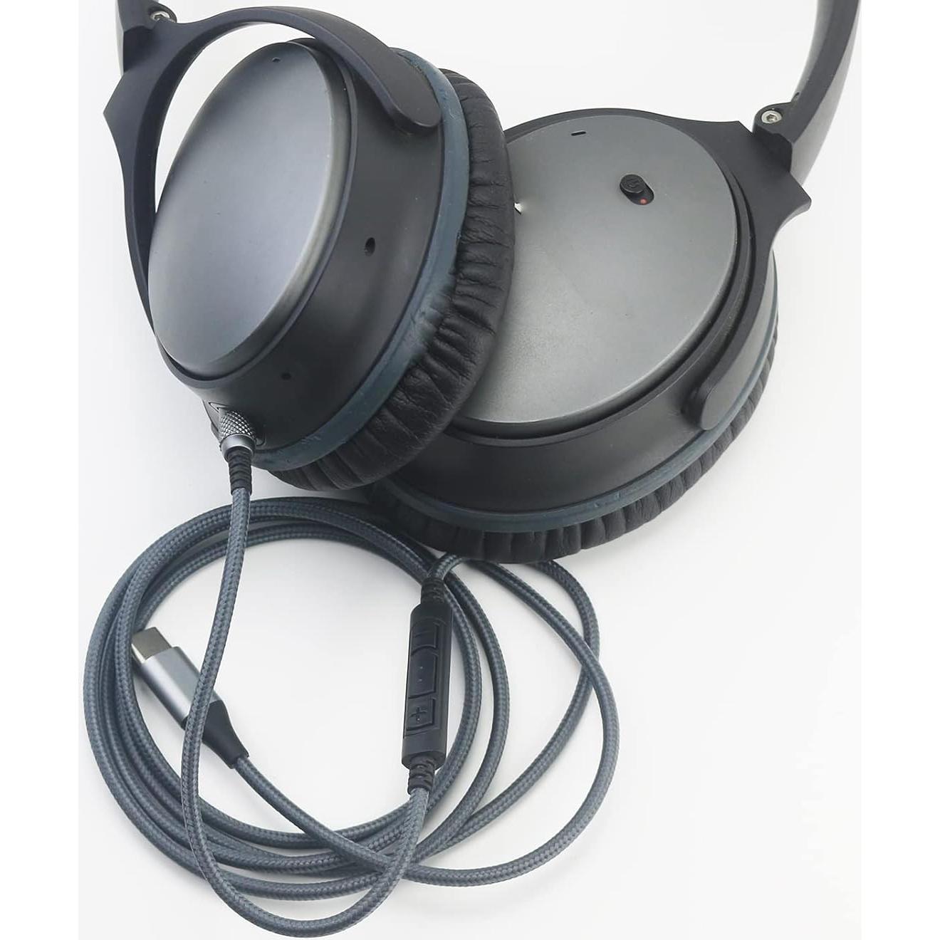 Cable de Audio USB C NewFantasia 1.3m para Auriculares Bose