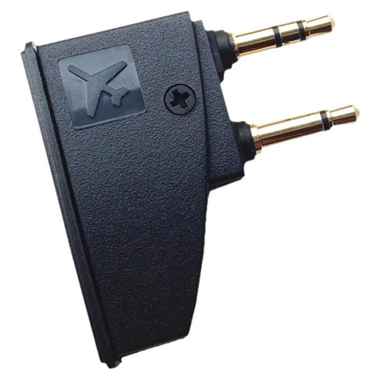 Adaptador de Vuelo BUTIAO para Auriculares Bose QC2 QC3 QC15 QC25 QC35