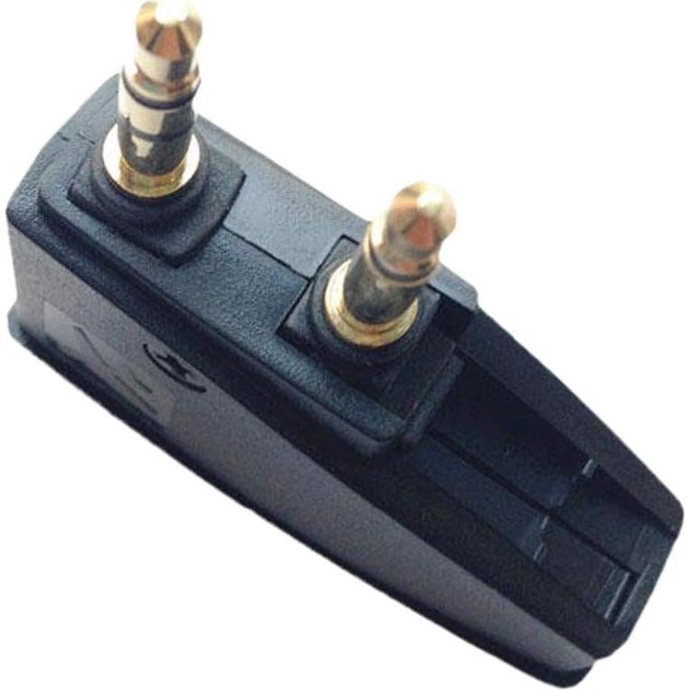 Adaptador de Vuelo BUTIAO para Auriculares Bose QC2 QC3 QC15 QC25 QC35