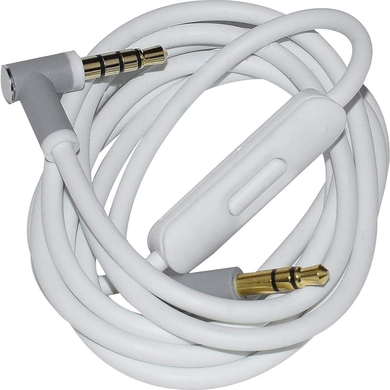 Cable de audio de reemplazo 3.5mm OOYAYA para Beats - 1.4m Blanco