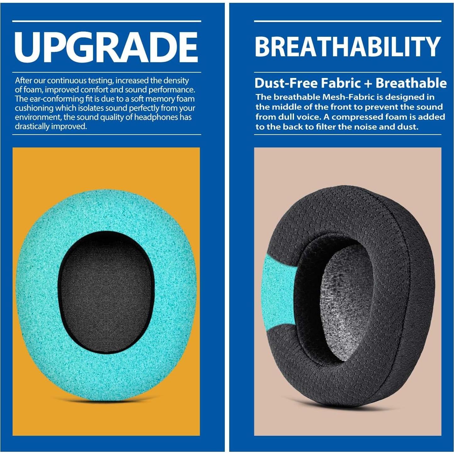 Almohadillas de Repuesto TRANSTEK para Auriculares Arctis Nova Pro