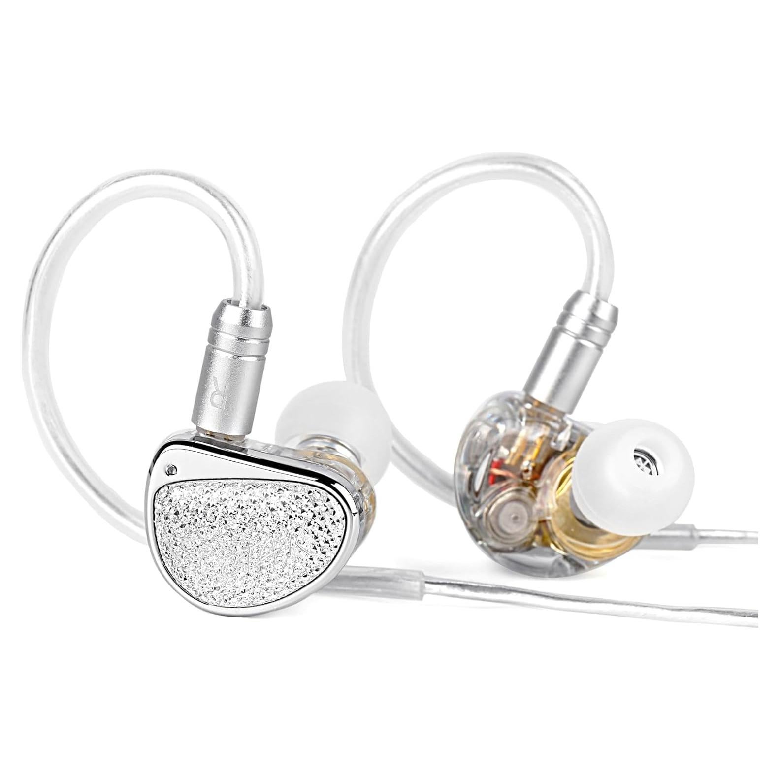 Auriculares In-Ear KINBOOFI STA-K HiFi Estéreo 1.2m Plata