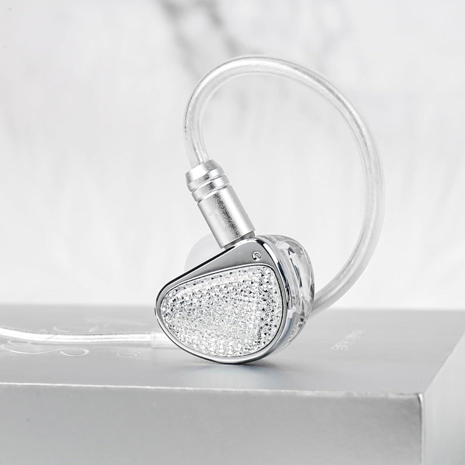 Auriculares In-Ear KINBOOFI STA-K HiFi Estéreo 1.2m Plata