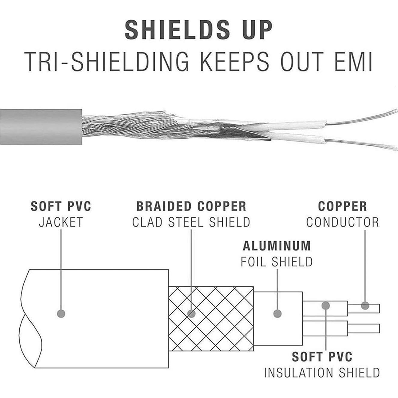 Cable de audio de reemplazo Arzweyk 140 cm con micrófono