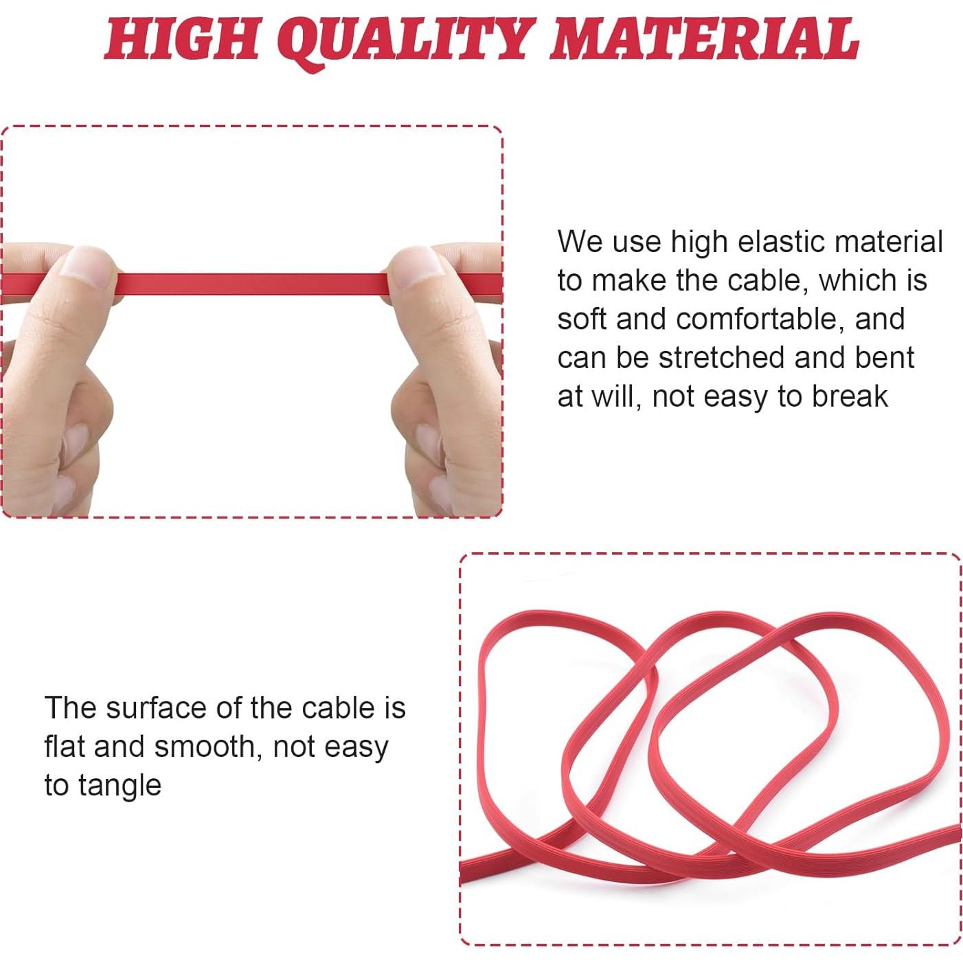 Cable de Audio 3.5mm Gneinour con Micrófono 1.2m Rojo