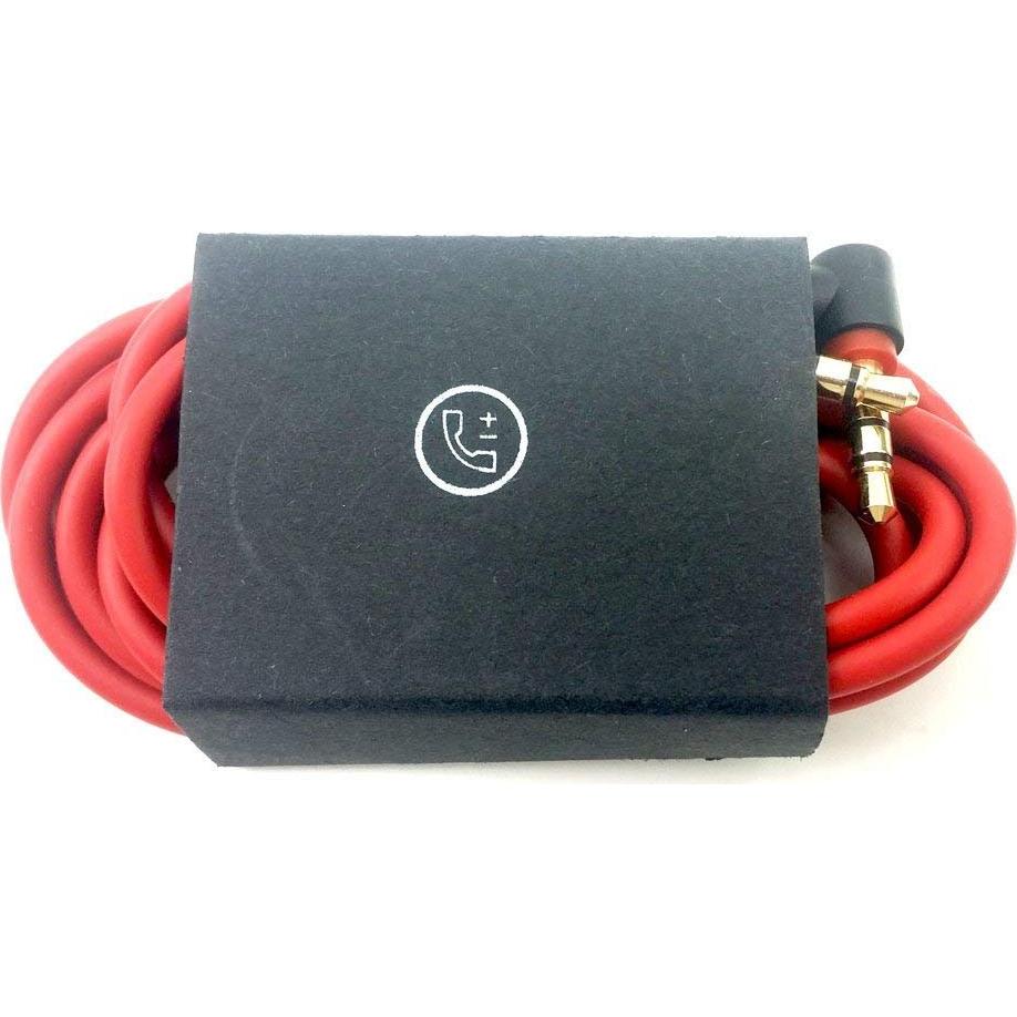 Cable de audio 1.2m con micrófono para auriculares Beats