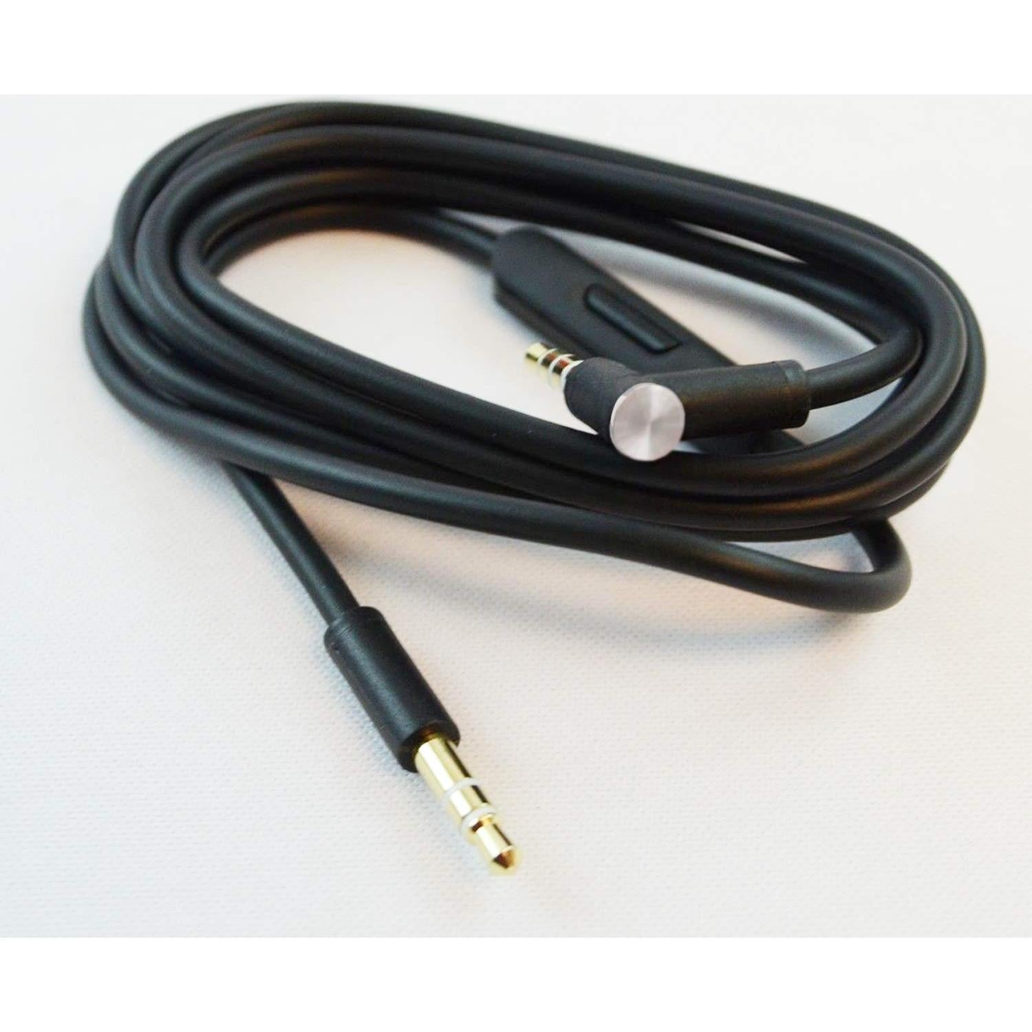 Cable de audio de reemplazo ToBySome 1.4m con micrófono para Beats