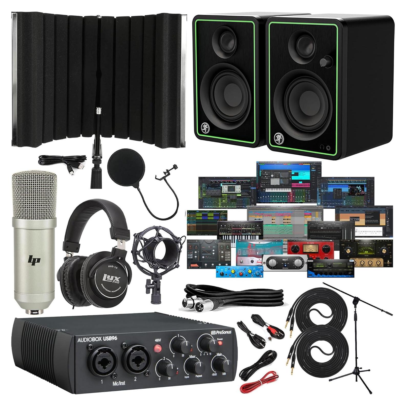 Kit Completo de Estudio en Casa PreSonus AudioBox 96 USB