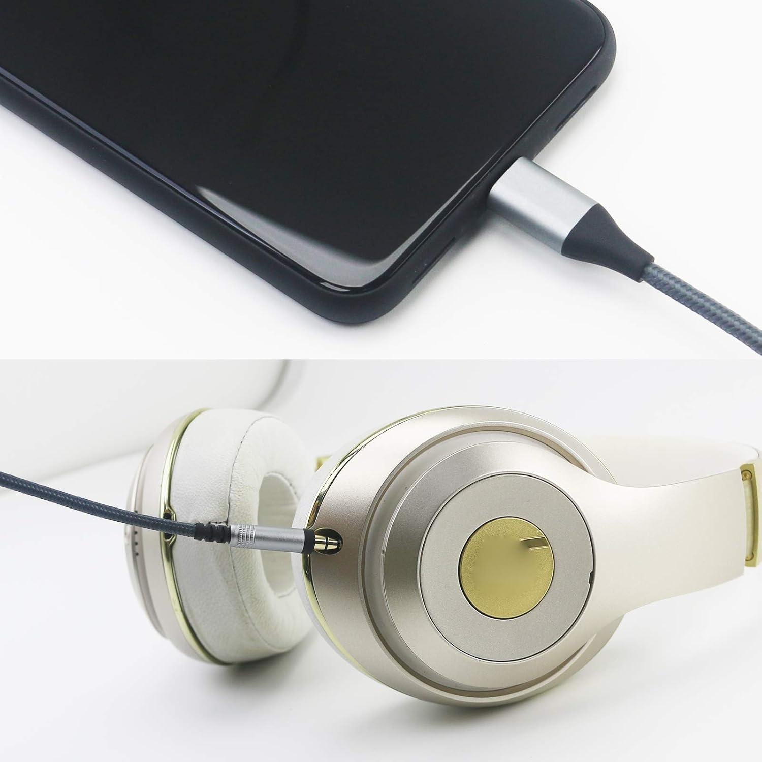 Cable de Audio USB-C a 3.5mm NewFantasia para Beats y Android