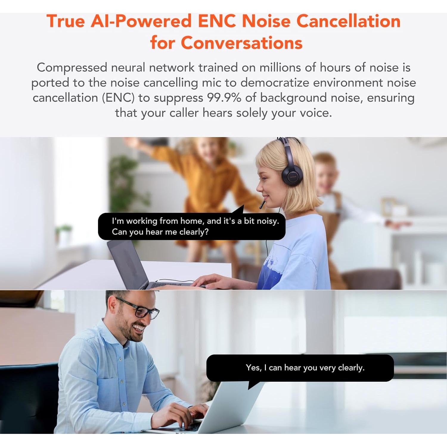 Auriculares con Cable Nuroum HP11DU con Micrófono y Cancelación de Ruido