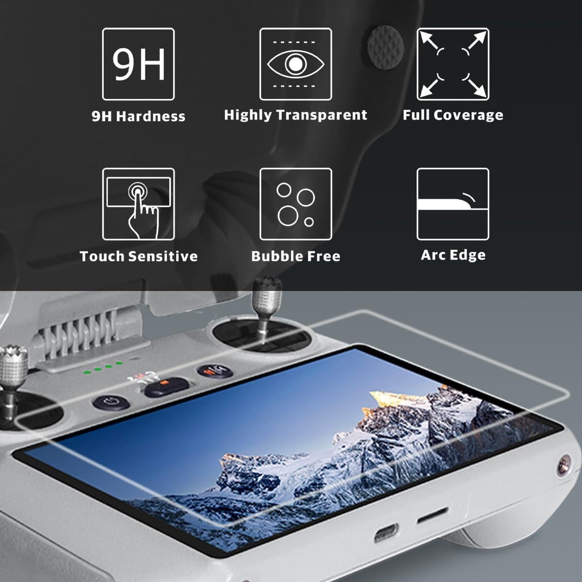 Kit Capota Solar y Protector Pantalla Arzroic RC 2 para DJI