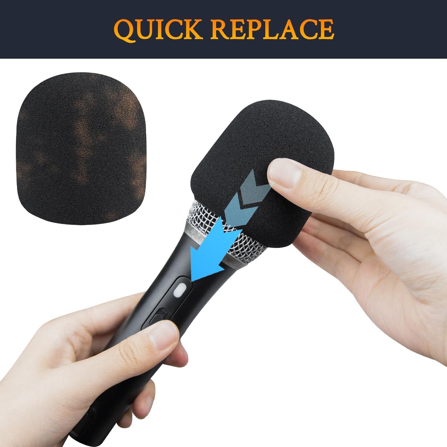 Filtros Pop SOULWIT para Micrófonos ATR2100x-USB - Negro