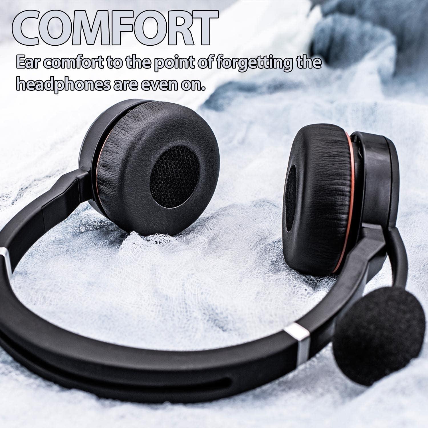 Almohadillas de Reemplazo TRANSTEK para Jabra Evolve 75 - 2 Pzas