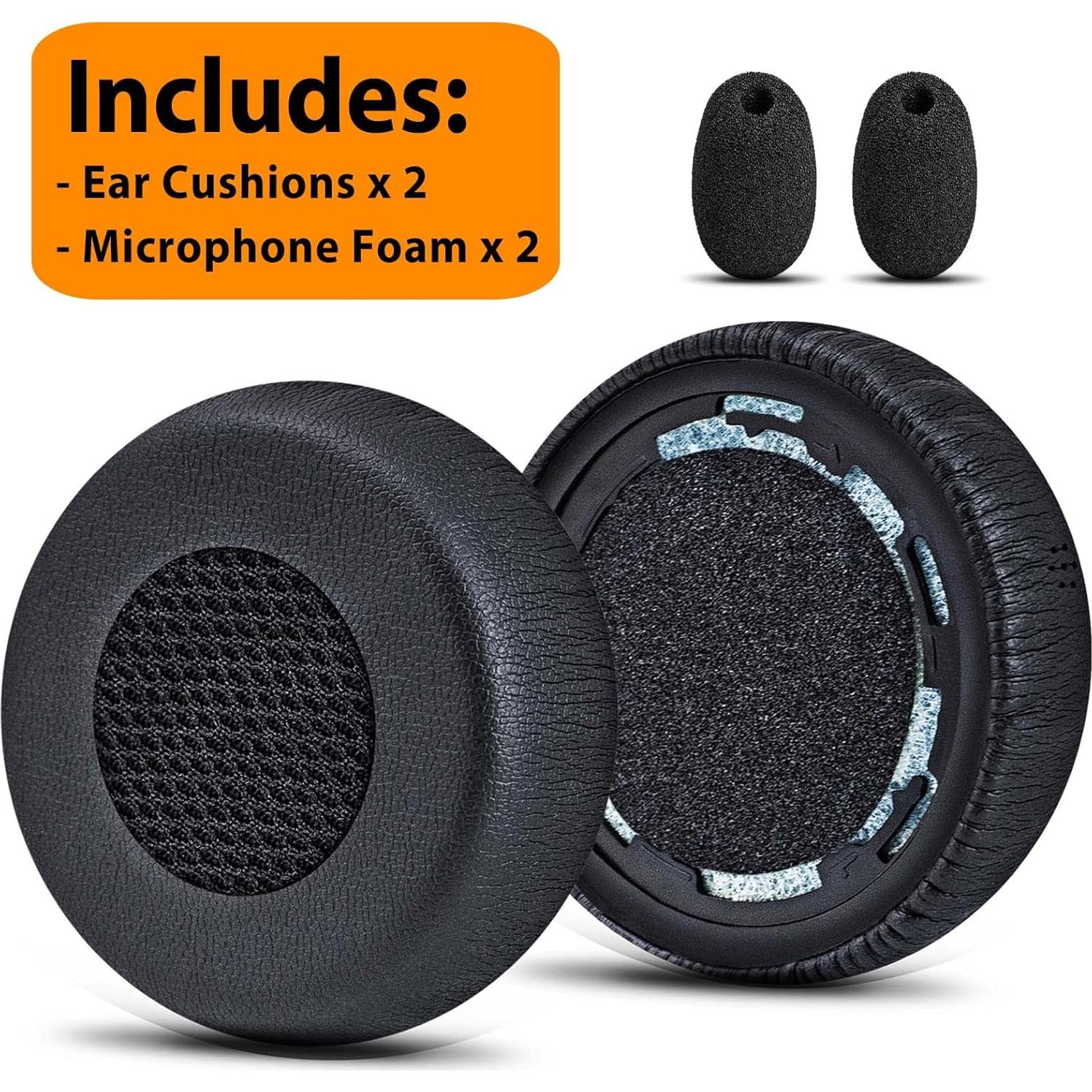 Almohadillas de Reemplazo TRANSTEK para Jabra Evolve 75 - 2 Pzas