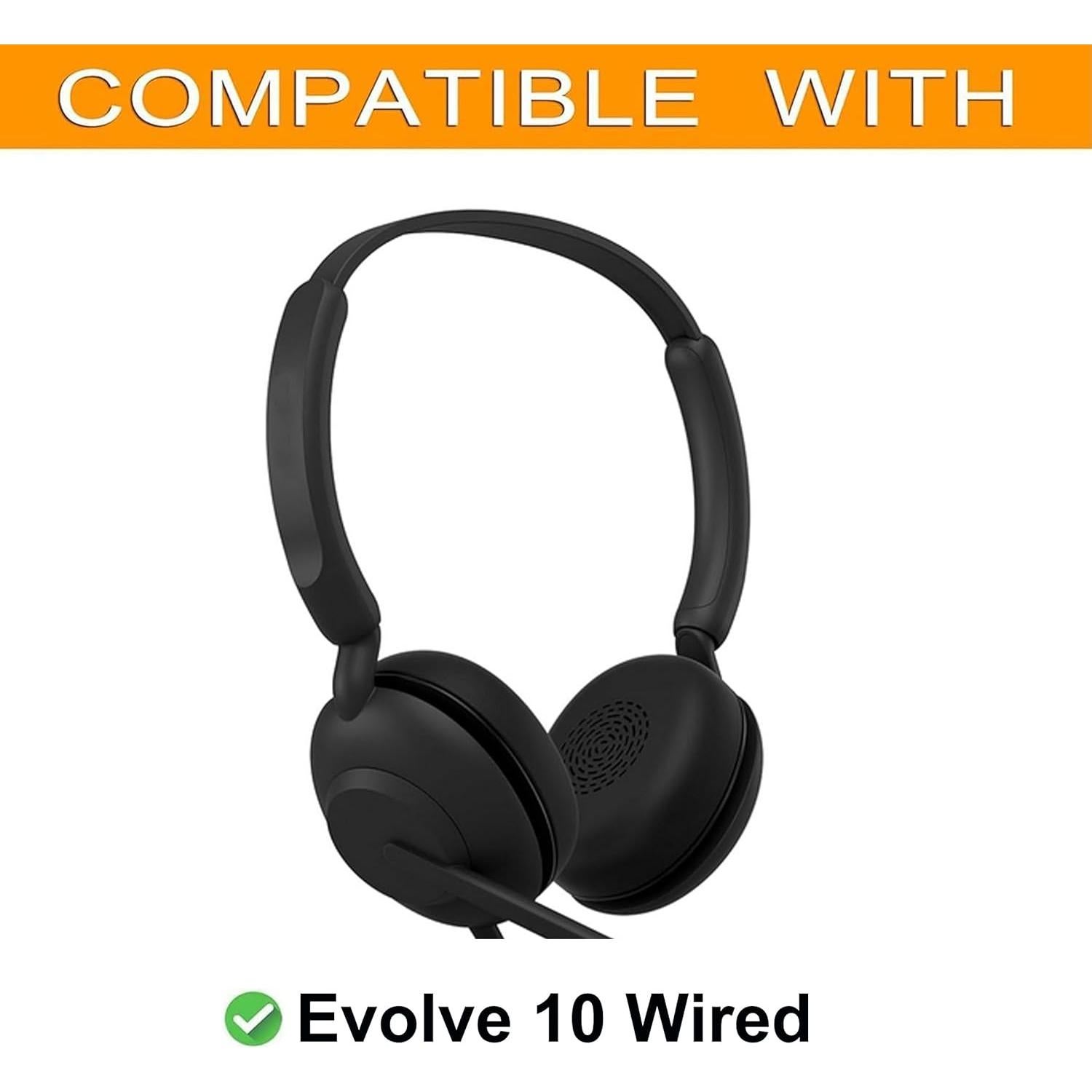 Almohadillas de Reemplazo Defean para Auriculares Jabra Evolve 10