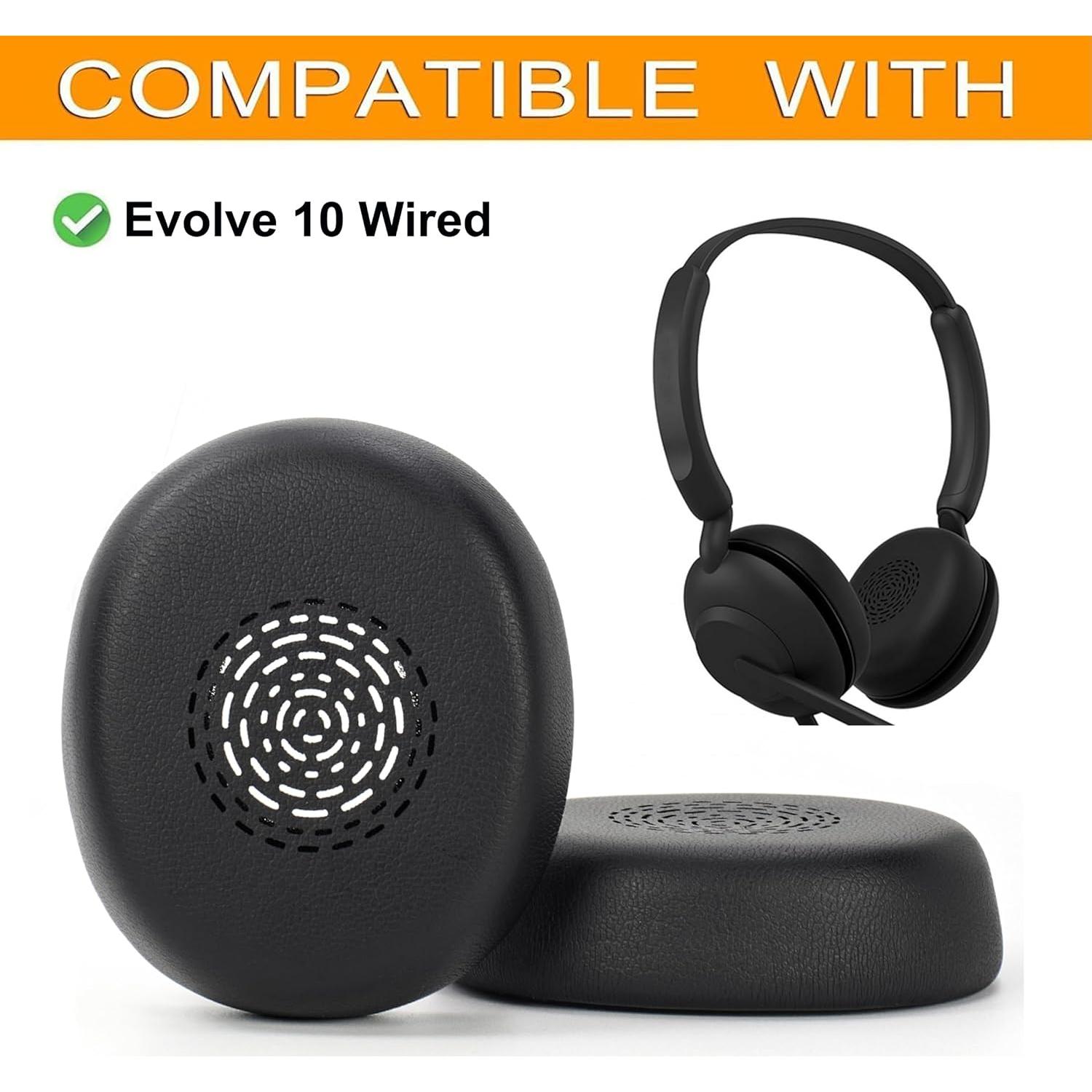 Almohadillas de Reemplazo Defean para Auriculares Jabra Evolve 10