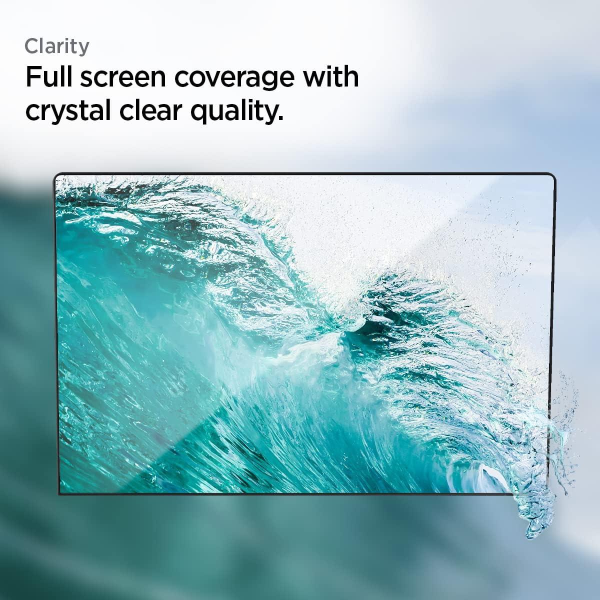 Protector de Pantalla Vidrio Templado Spigen para MacBook Pro 14"