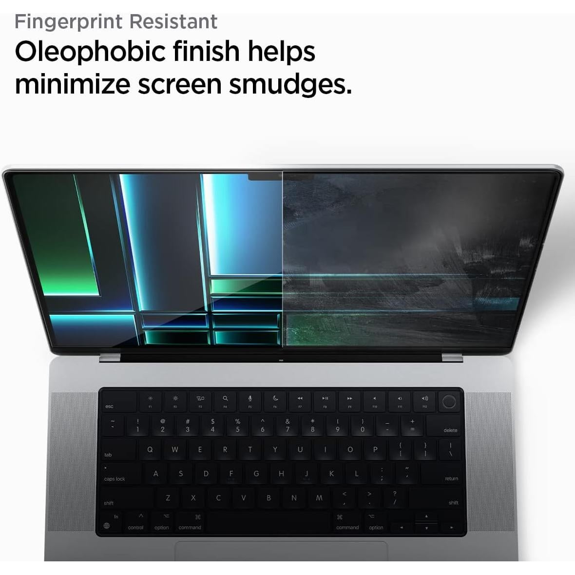 Protector de Pantalla Vidrio Templado Spigen para MacBook Pro 14"