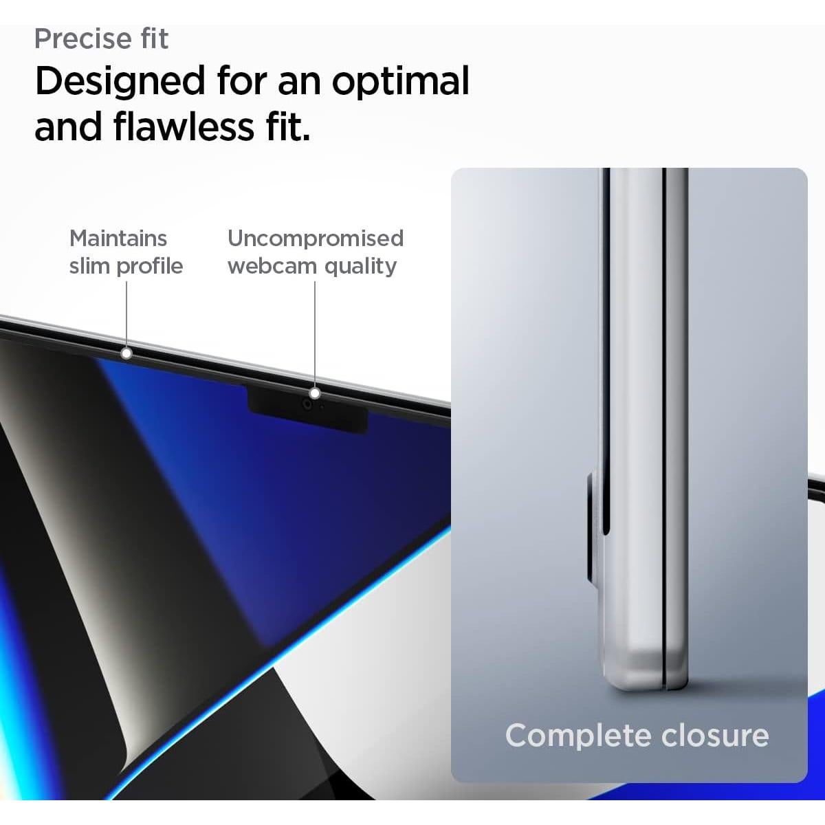 Protector de Pantalla Vidrio Templado Spigen para MacBook Pro 14"