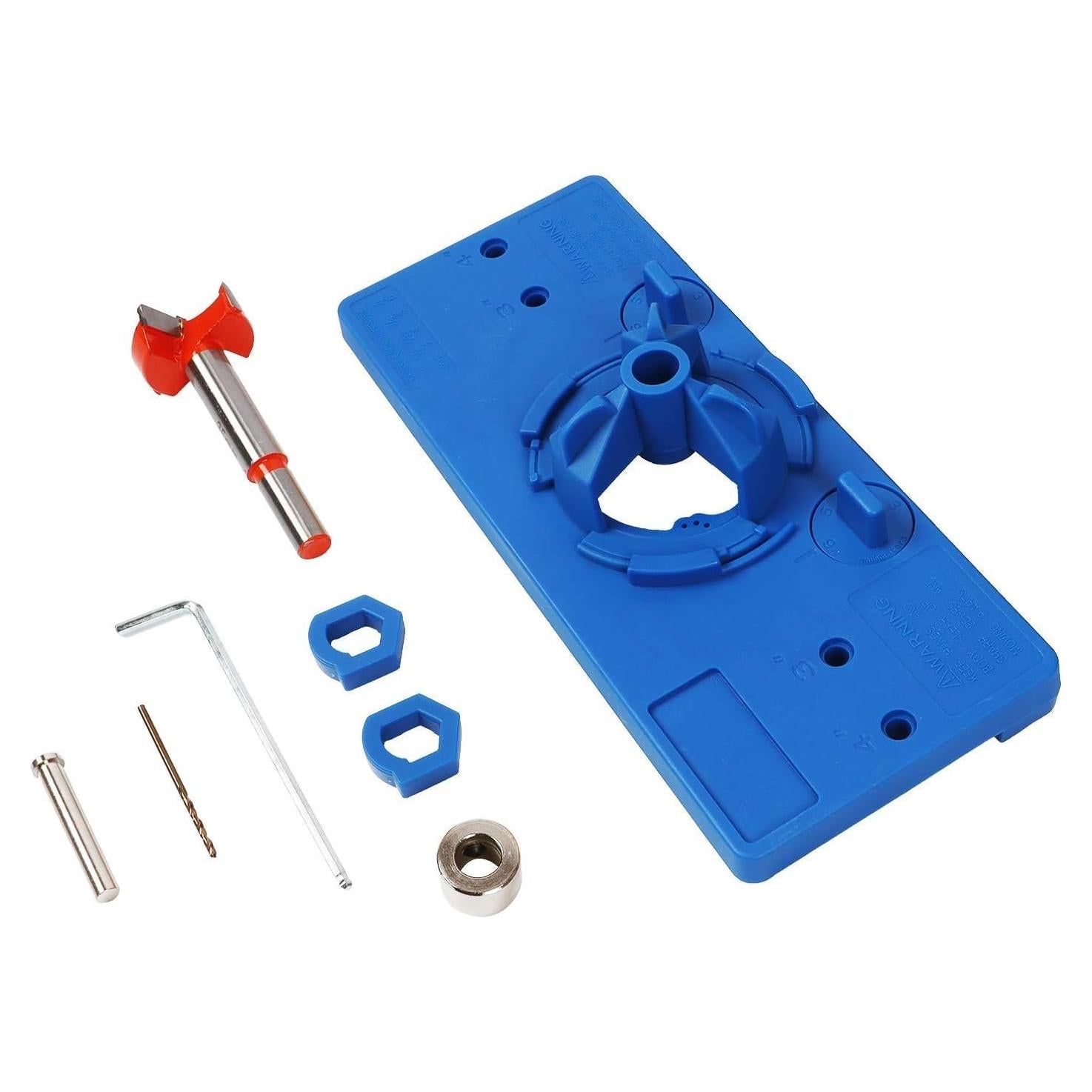 Juego de guía de taladro para bisagras ocultas WISH HALLY 35mm