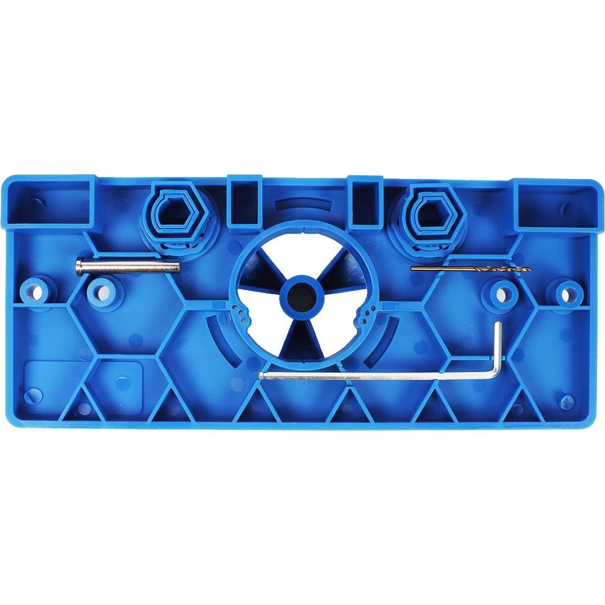 Juego de guía de taladro para bisagras ocultas WISH HALLY 35mm