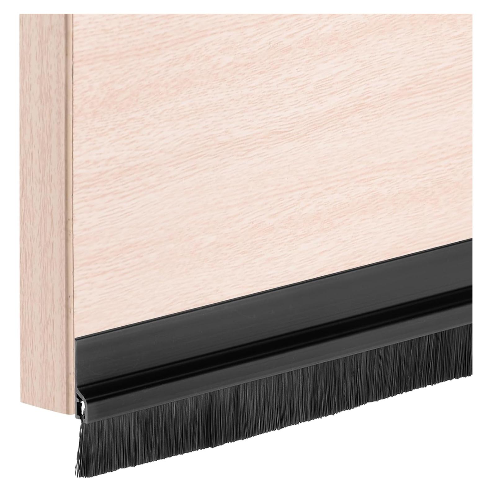 Tapón de Corrientes de Aire para Puerta uxcell 100 cm Negro