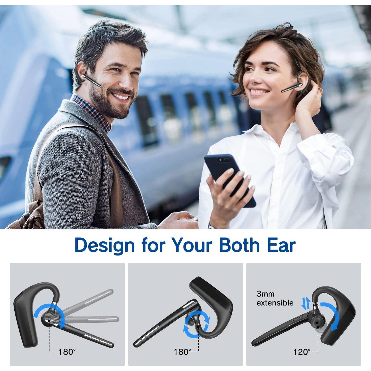 Auricular Bluetooth OPINAY G6 Inalámbrico con Cancelación de Ruido